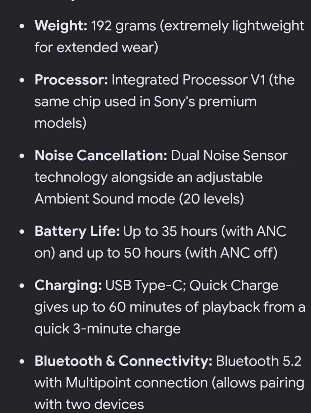 SONY Black Over-Ear Wired Headphones - Picture 12 of 15